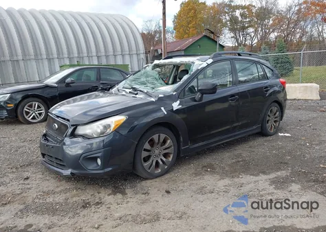 2012 Subaru Impreza 2.0I Sport Limited из США, поврежденный, VIN JF1GPAS67CH227988